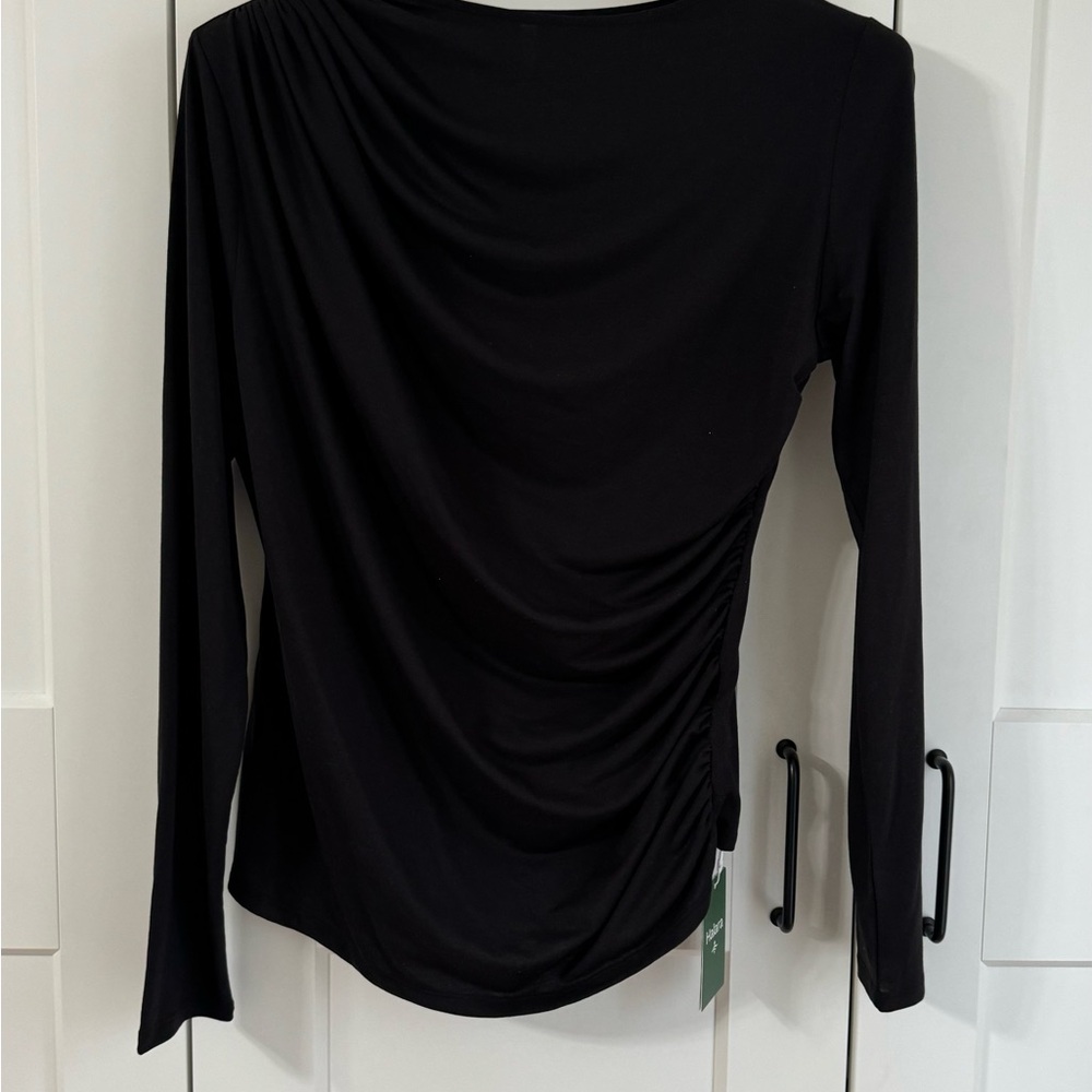 NWT Halara Ruched Black Women's Top